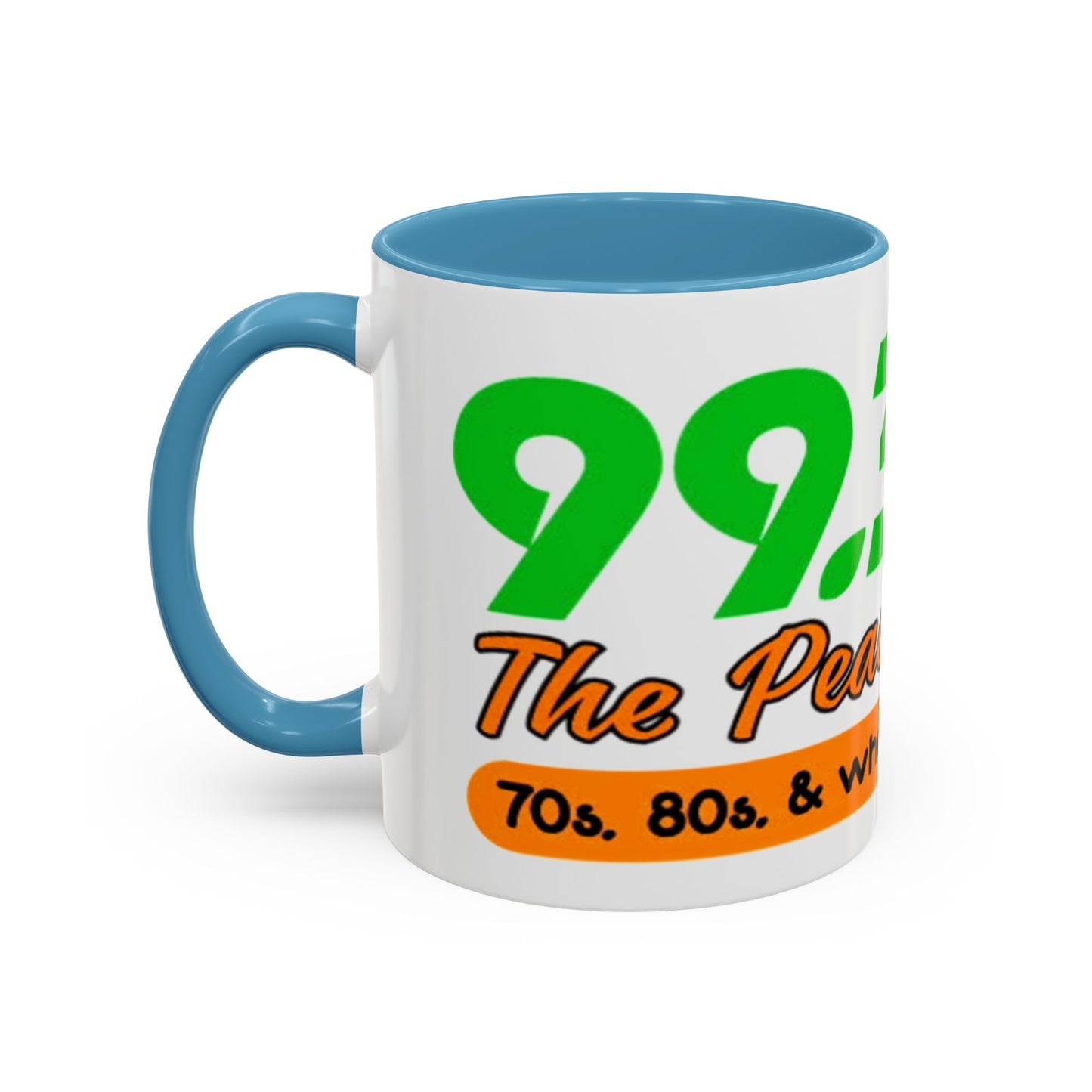 The Peach 99.3 Accent Coffee Mug