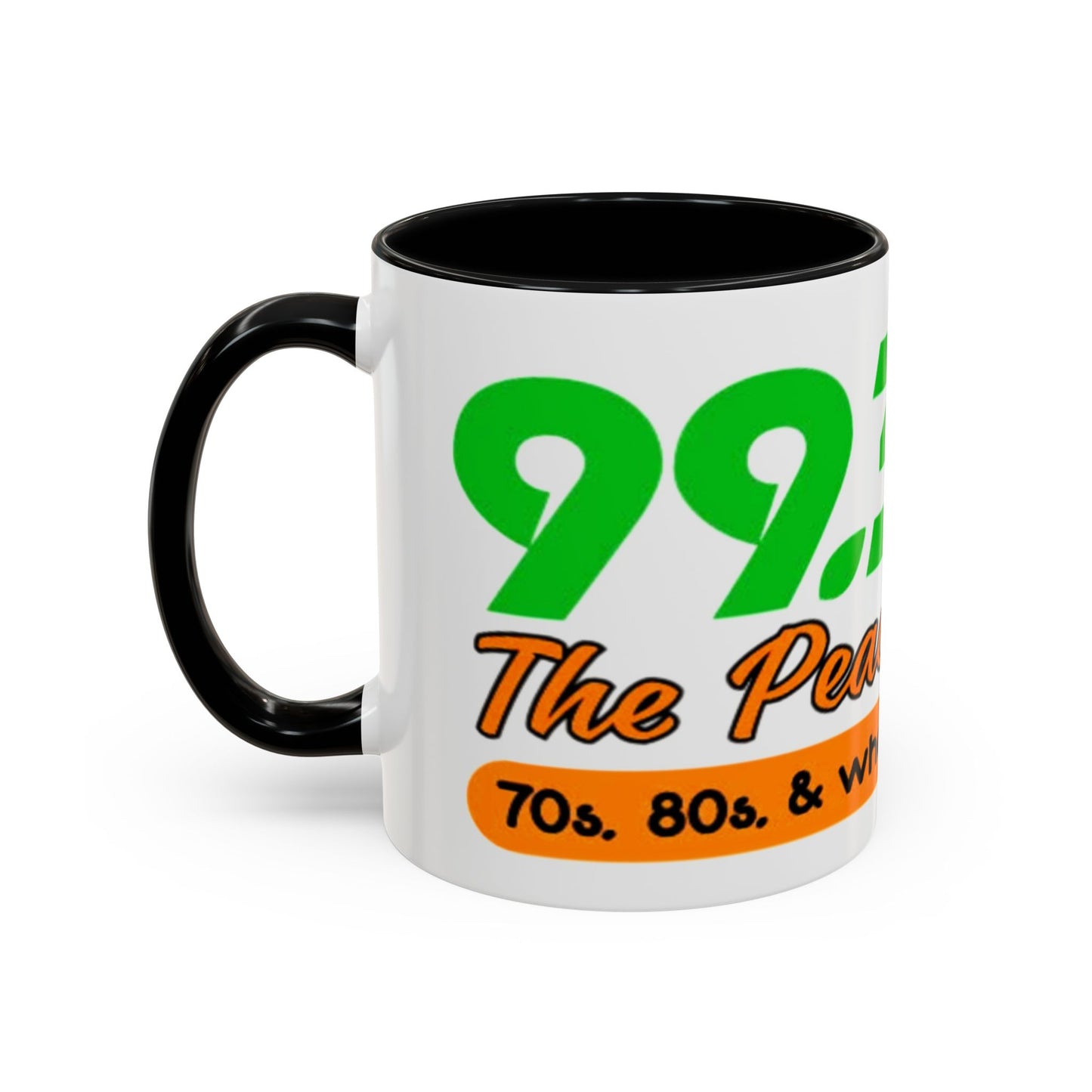 The Peach 99.3 Accent Coffee Mug