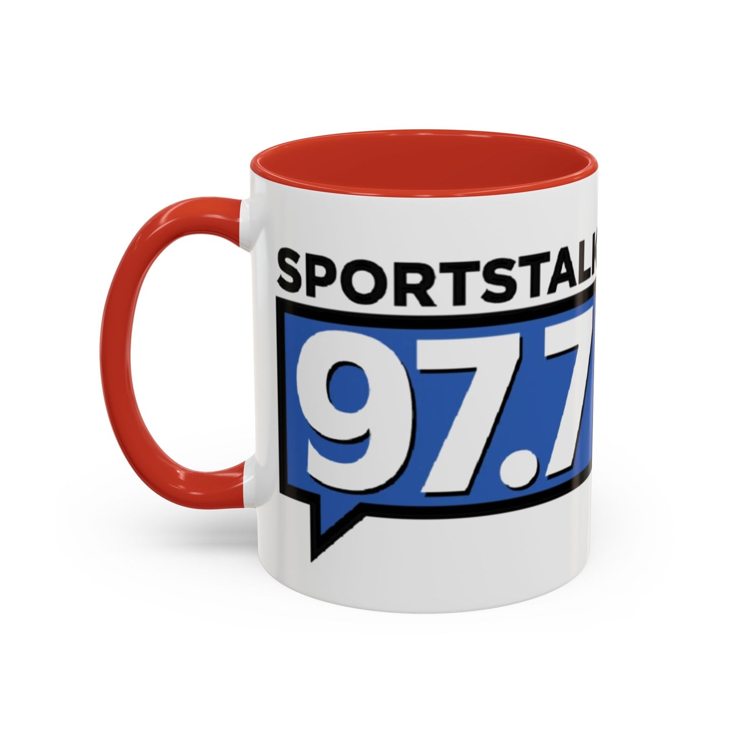 Sports Talk 97.7 Accent Coffee Mug