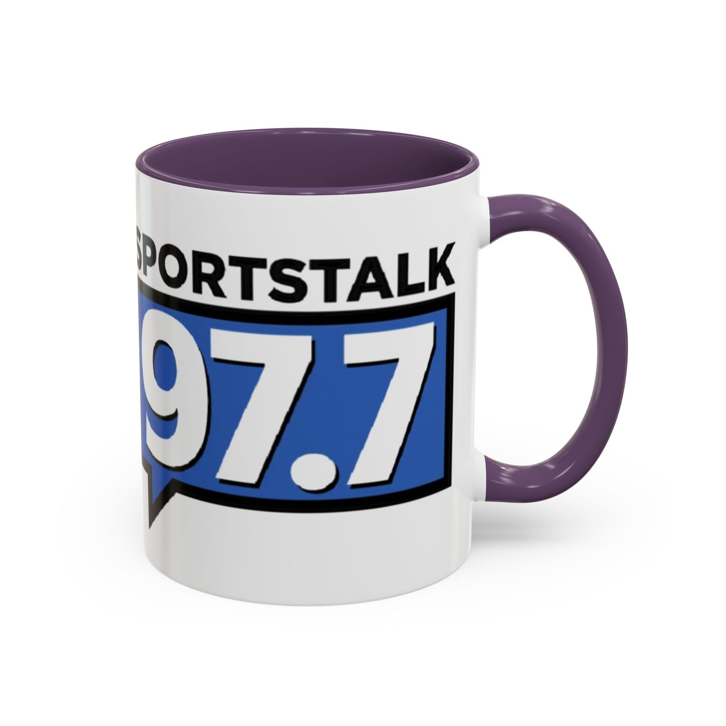Sports Talk 97.7 Accent Coffee Mug