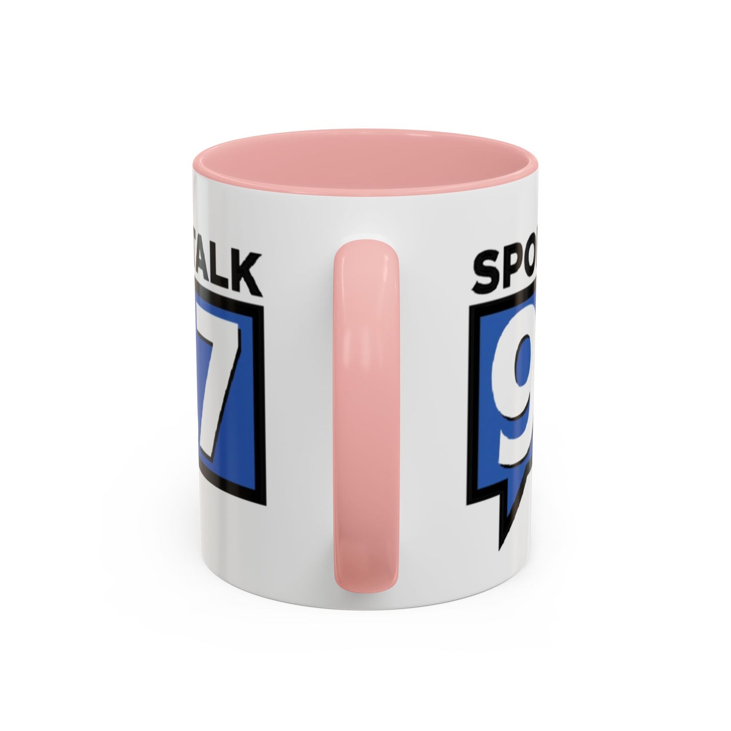 Sports Talk 97.7 Accent Coffee Mug