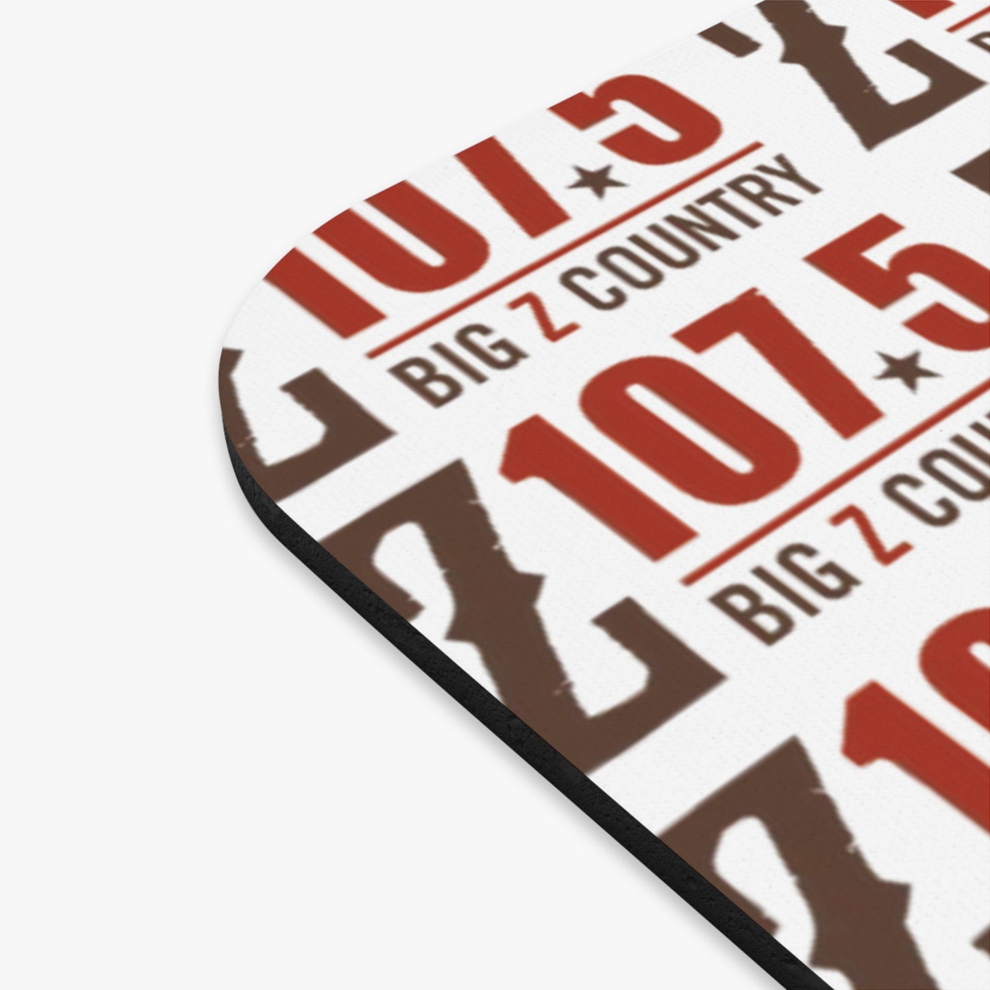 Z107.5 White Mouse Pad