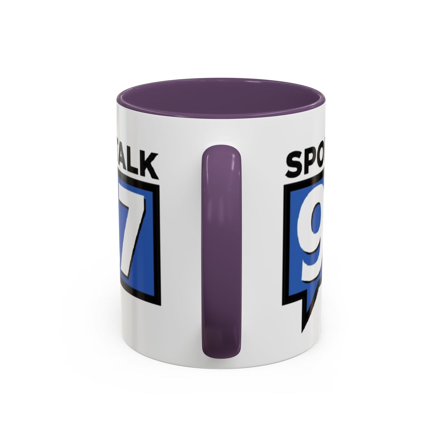 Sports Talk 97.7 Accent Coffee Mug