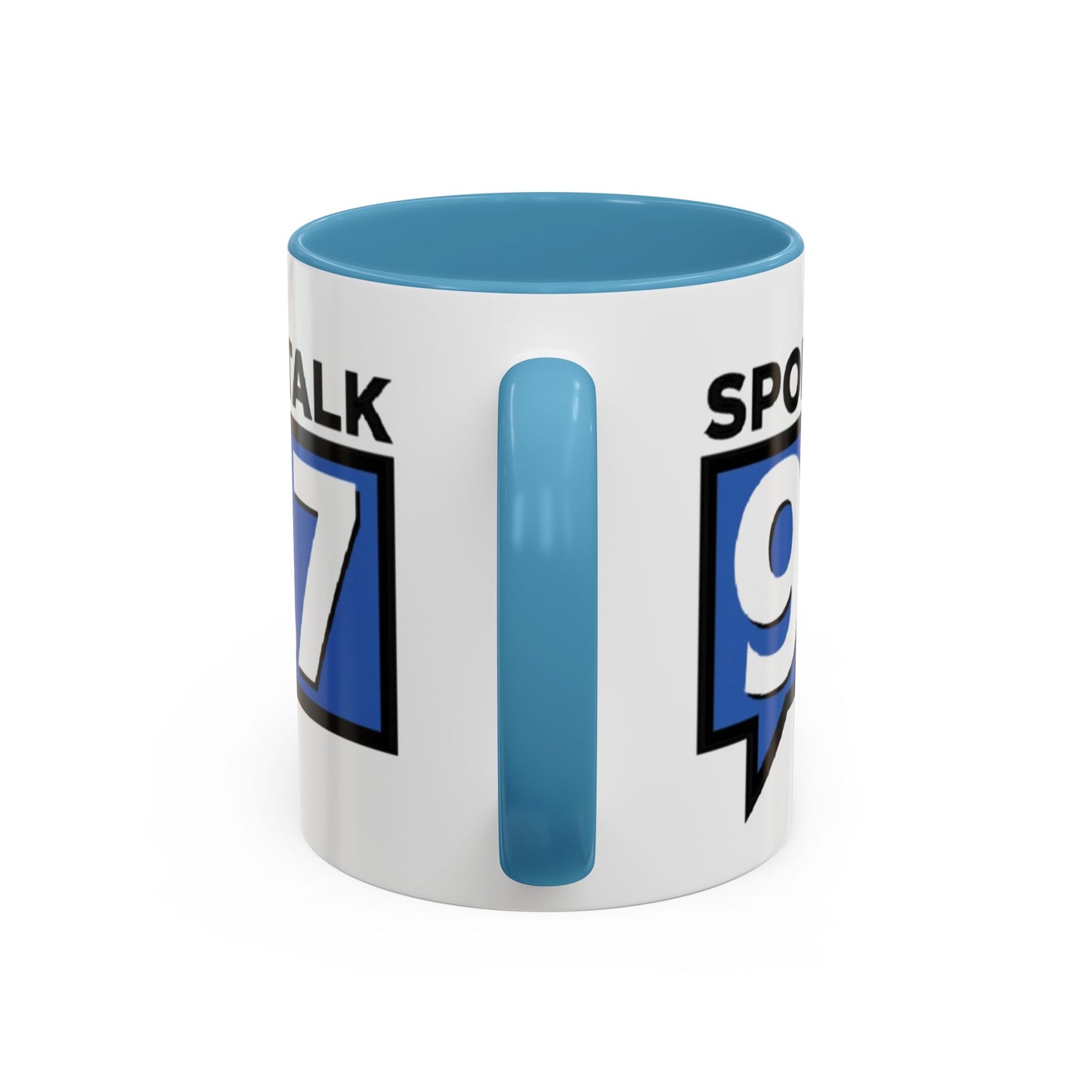 Sports Talk 97.7 Accent Coffee Mug