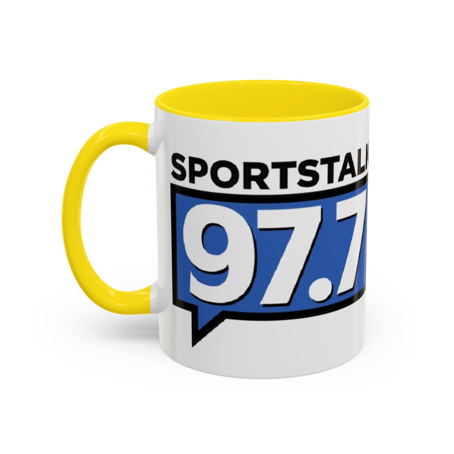 Sports Talk 97.7 Accent Coffee Mug