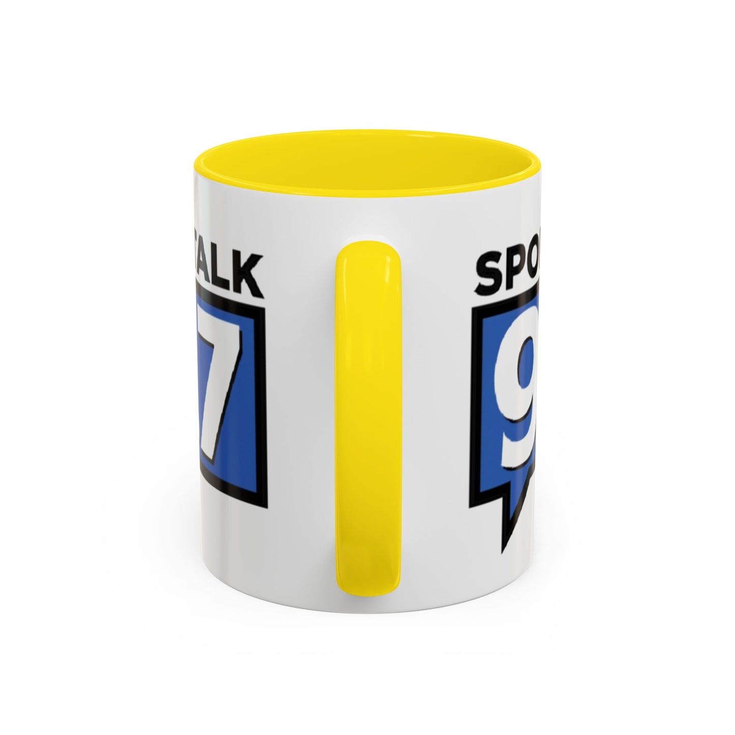 Sports Talk 97.7 Accent Coffee Mug