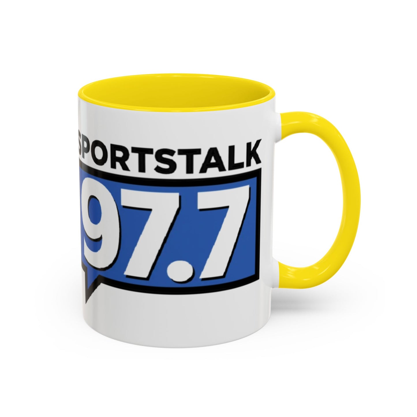 Sports Talk 97.7 Accent Coffee Mug