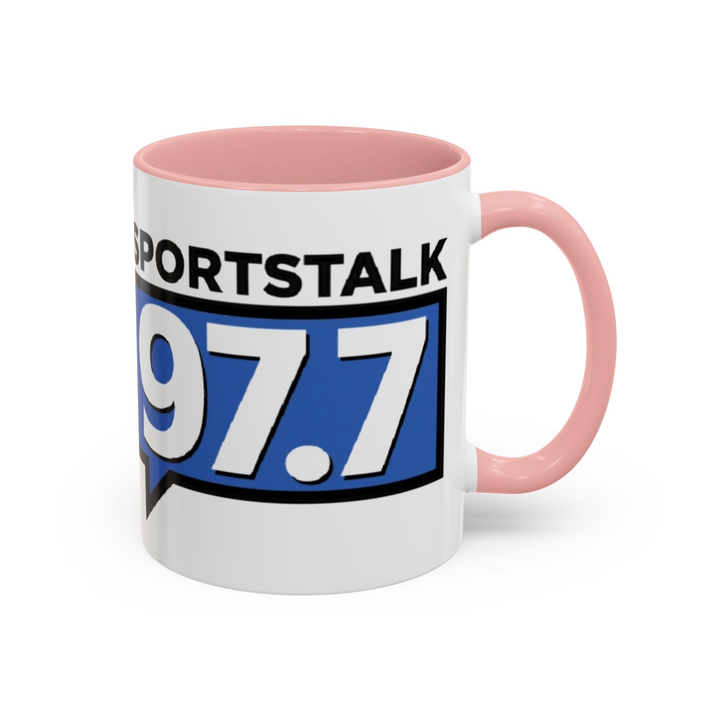 Sports Talk 97.7 Accent Coffee Mug