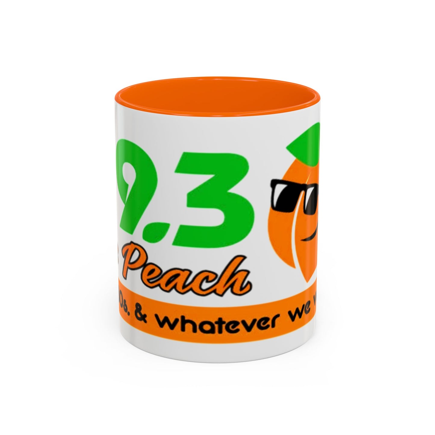 The Peach 99.3 Accent Coffee Mug