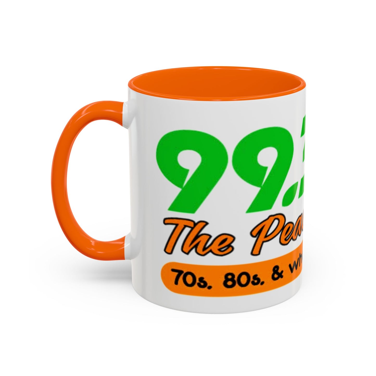 The Peach 99.3 Accent Coffee Mug