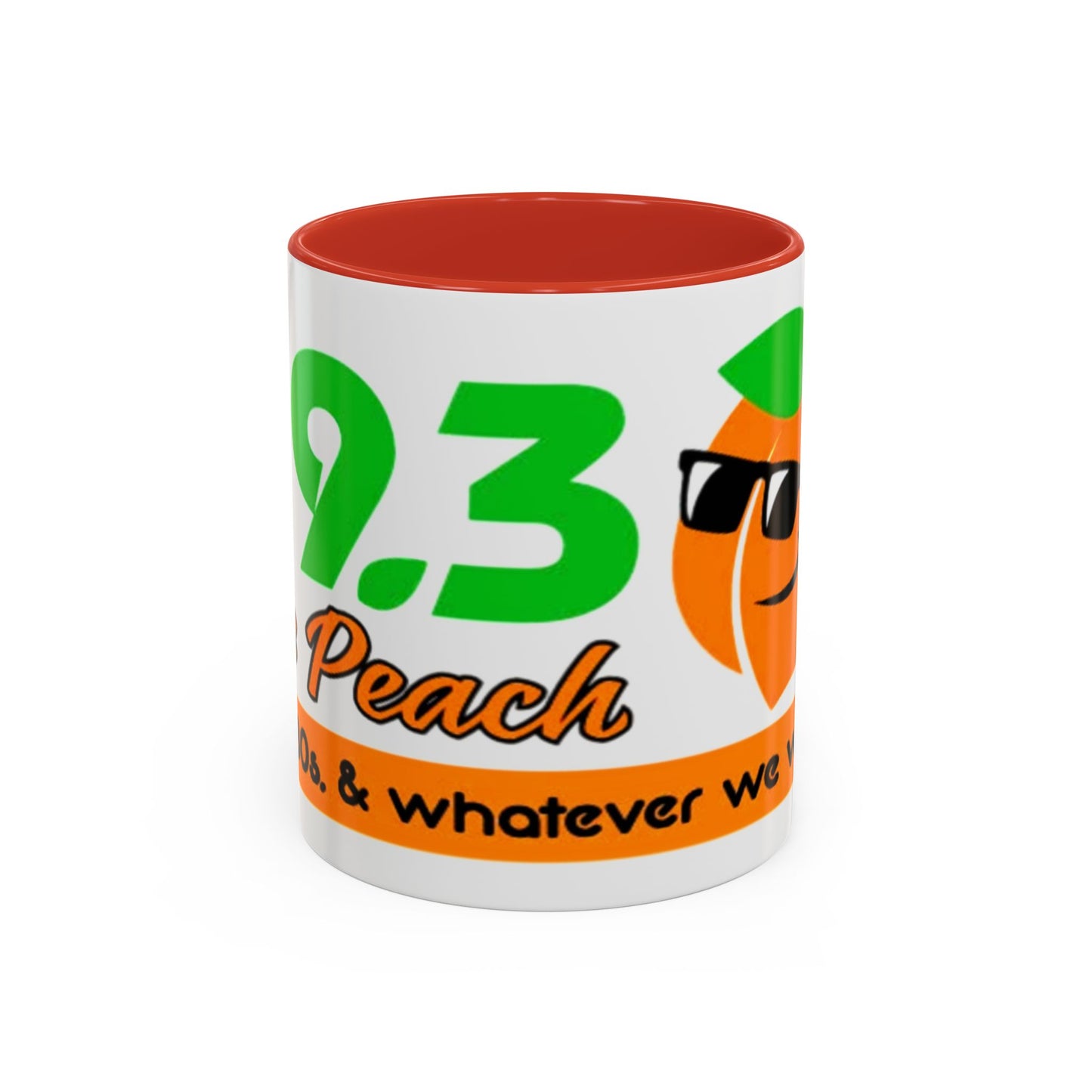 The Peach 99.3 Accent Coffee Mug