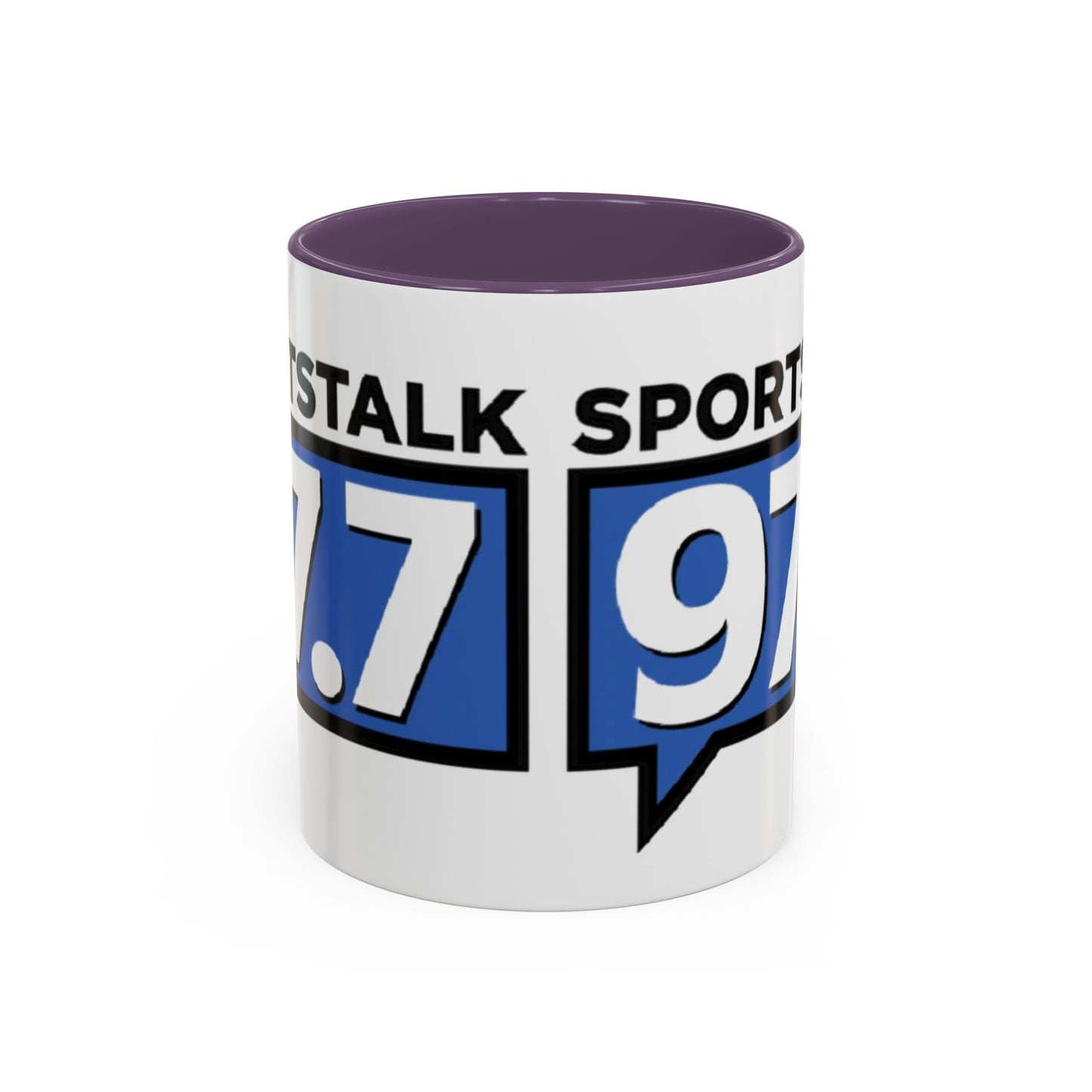Sports Talk 97.7 Accent Coffee Mug
