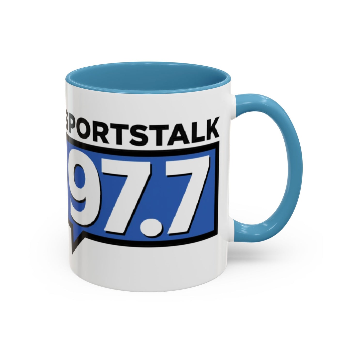 Sports Talk 97.7 Accent Coffee Mug