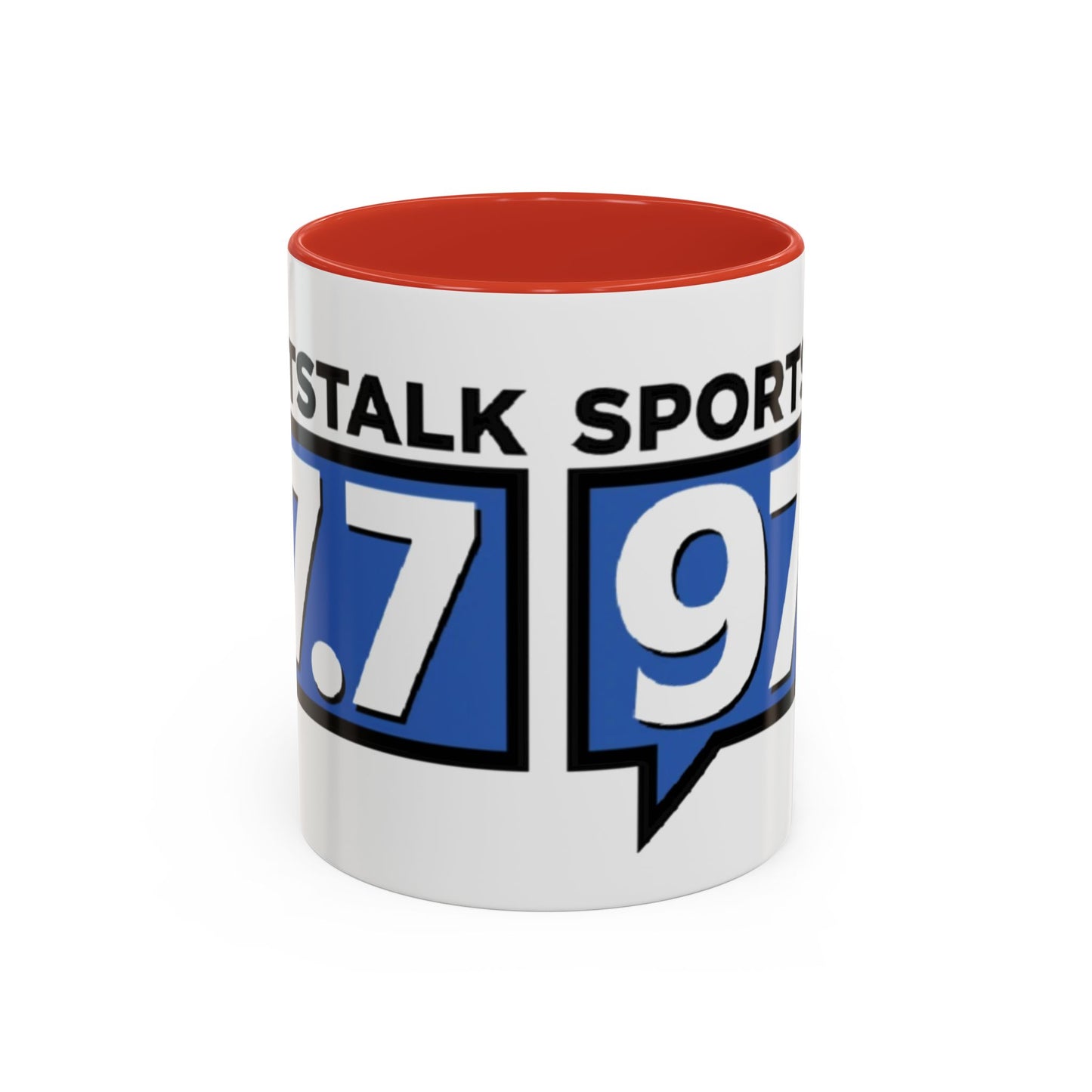 Sports Talk 97.7 Accent Coffee Mug