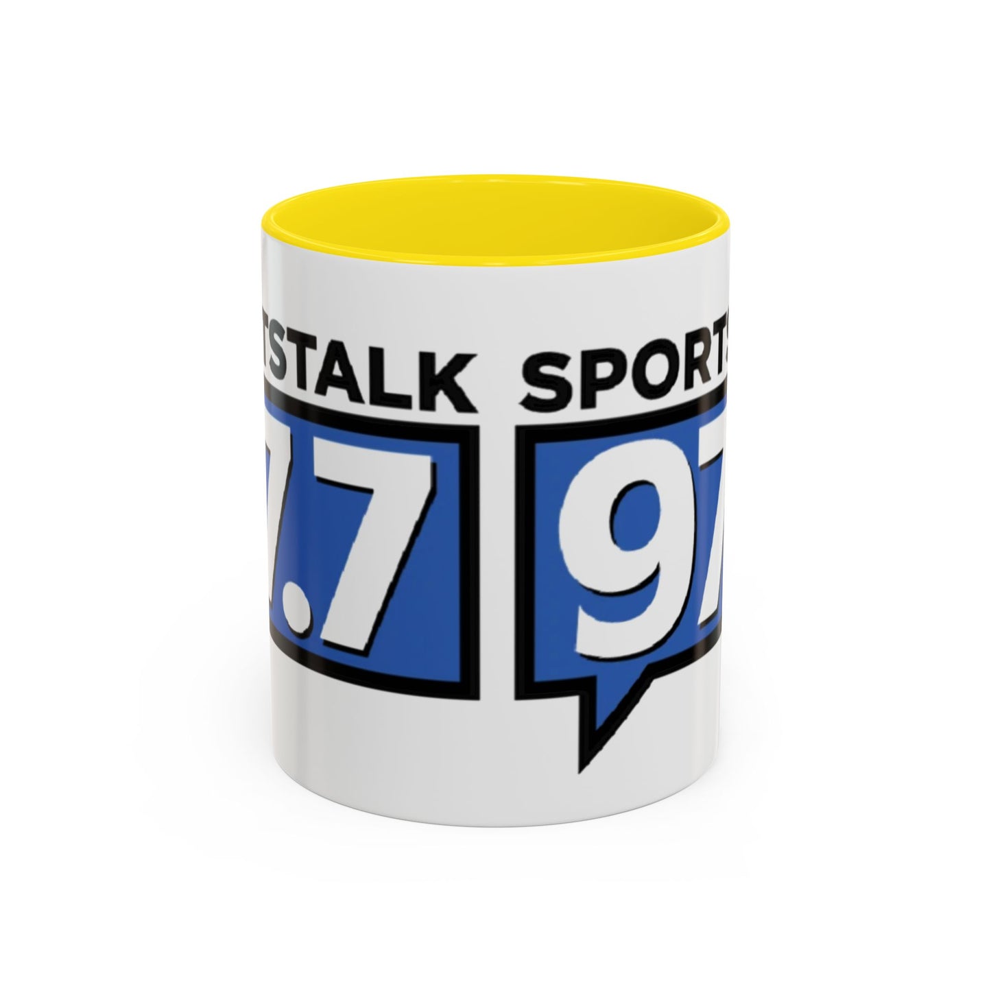 Sports Talk 97.7 Accent Coffee Mug
