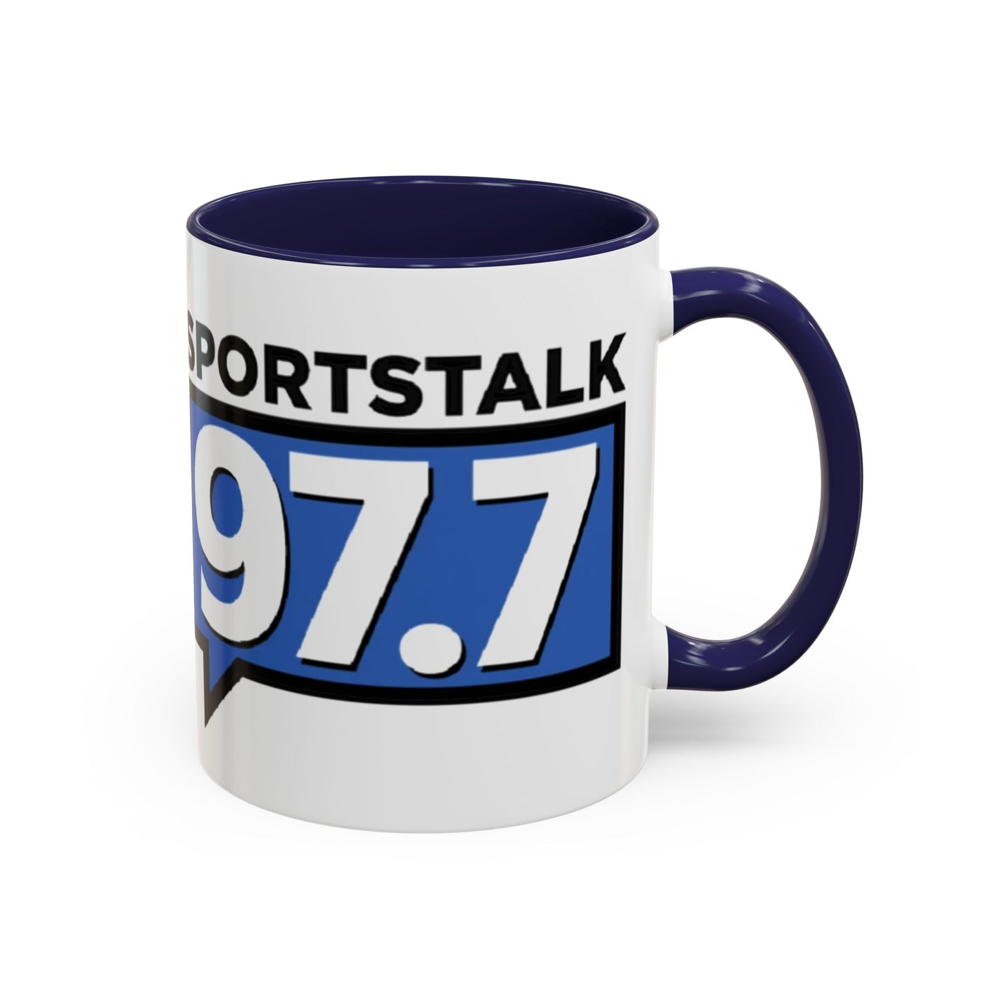 Sports Talk 97.7 Accent Coffee Mug