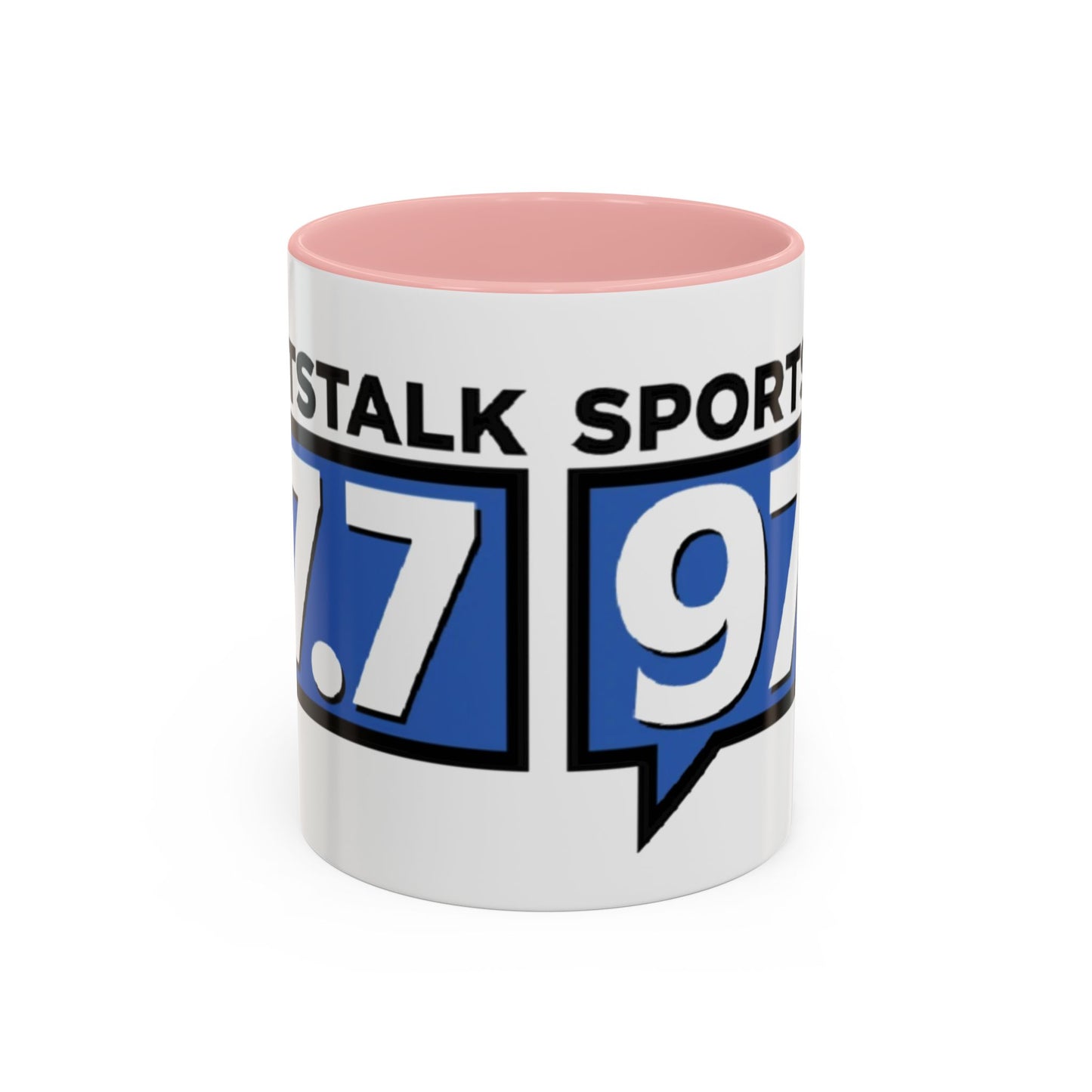 Sports Talk 97.7 Accent Coffee Mug