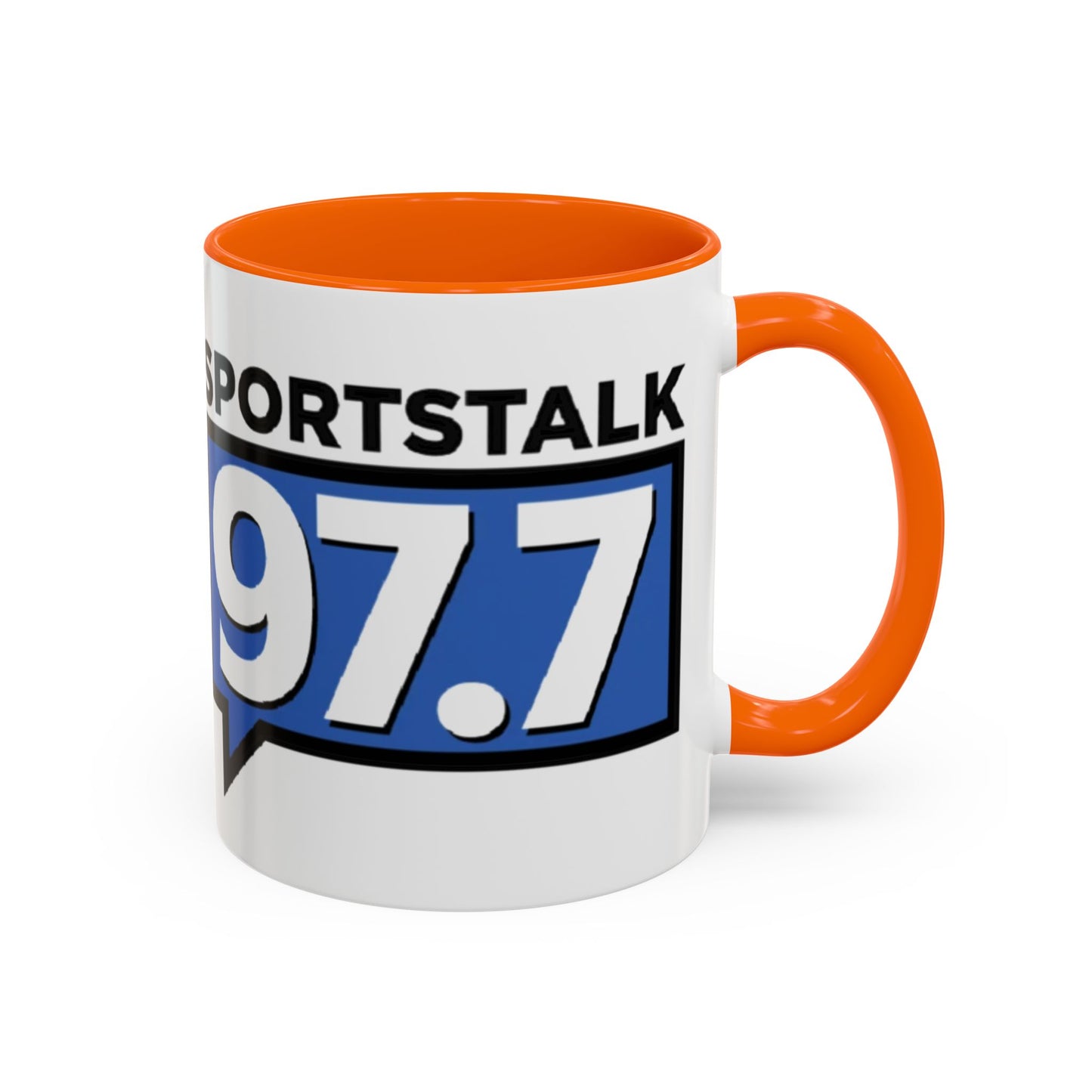Sports Talk 97.7 Accent Coffee Mug
