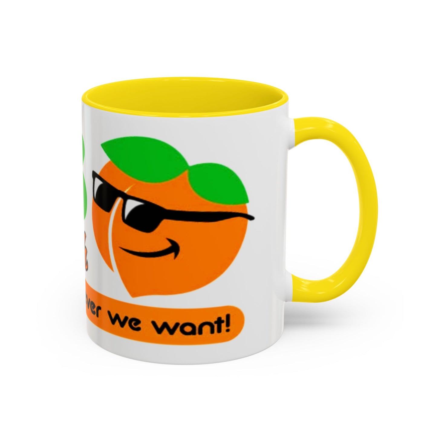 The Peach 99.3 Accent Coffee Mug