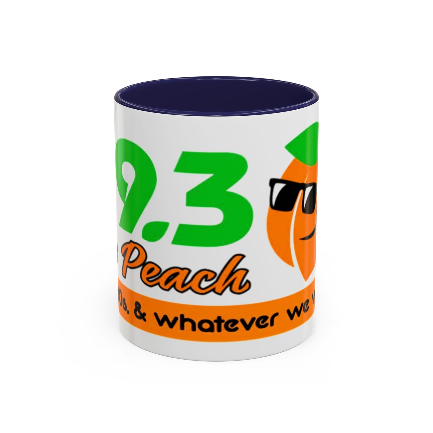 The Peach 99.3 Accent Coffee Mug