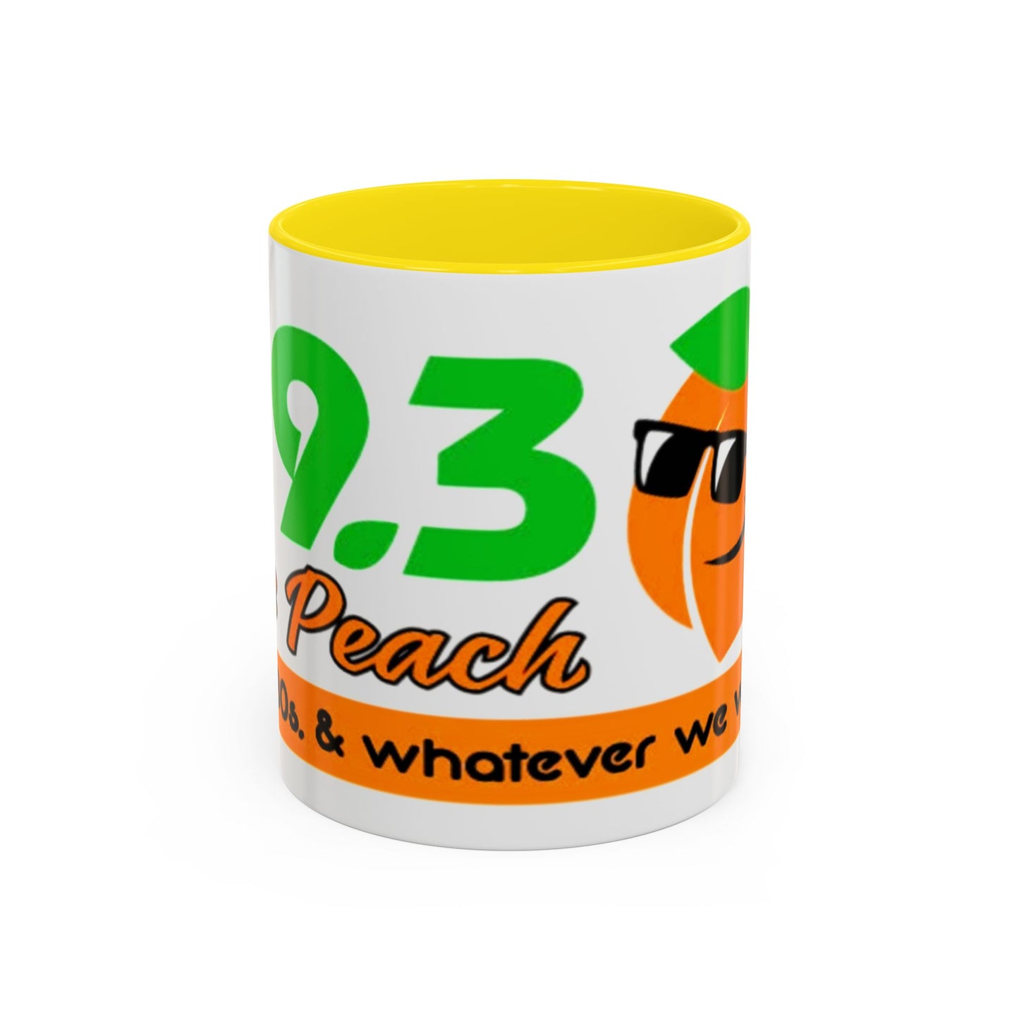 The Peach 99.3 Accent Coffee Mug