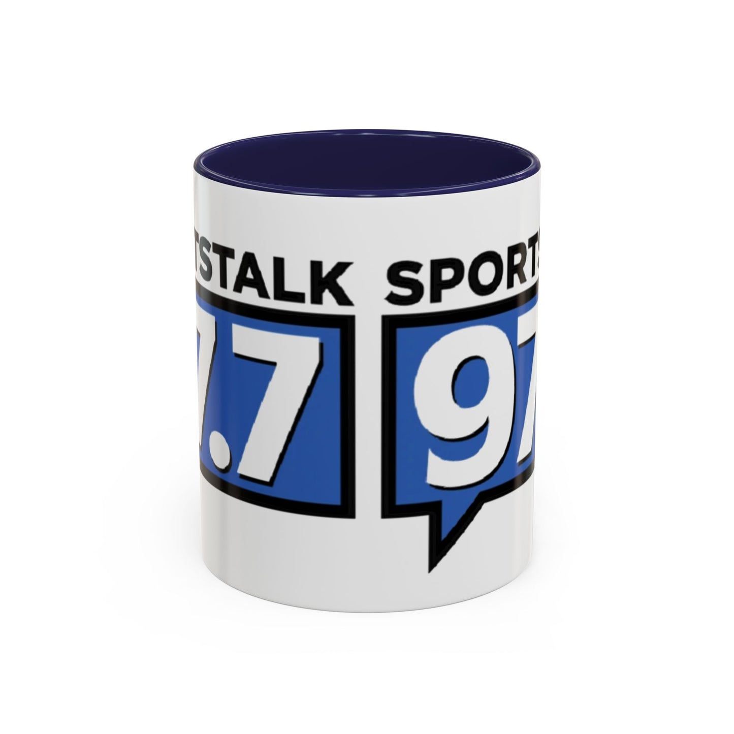 Sports Talk 97.7 Accent Coffee Mug