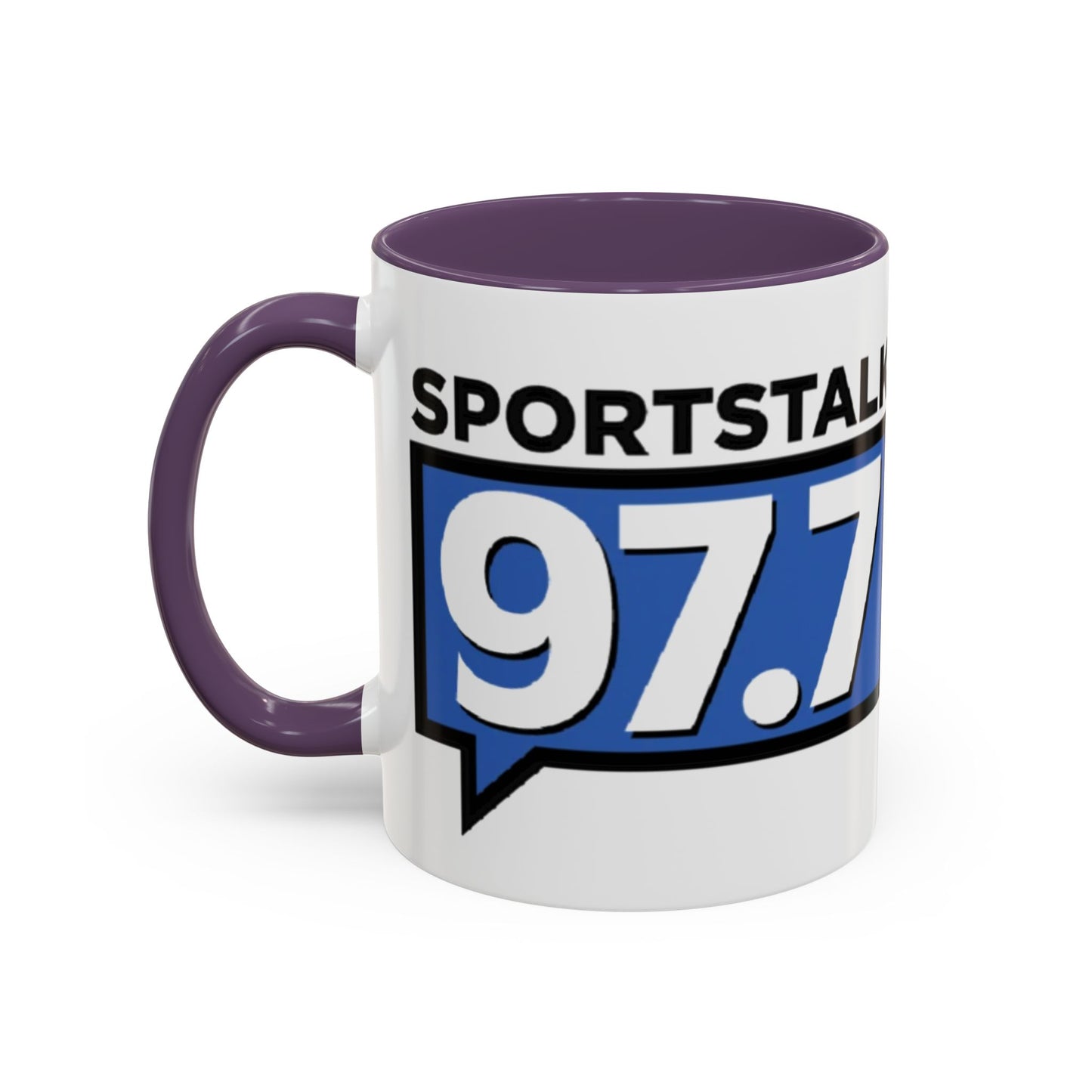 Sports Talk 97.7 Accent Coffee Mug