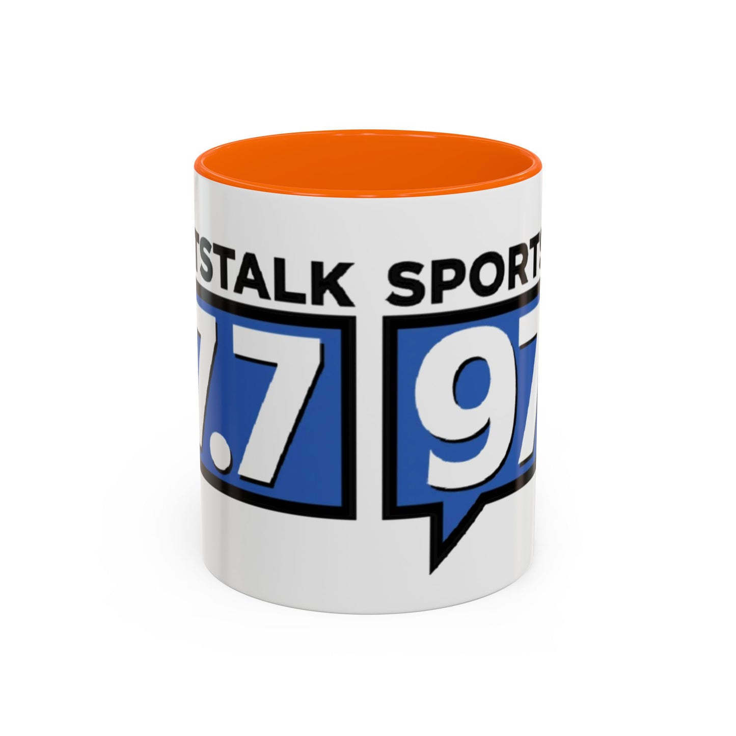 Sports Talk 97.7 Accent Coffee Mug