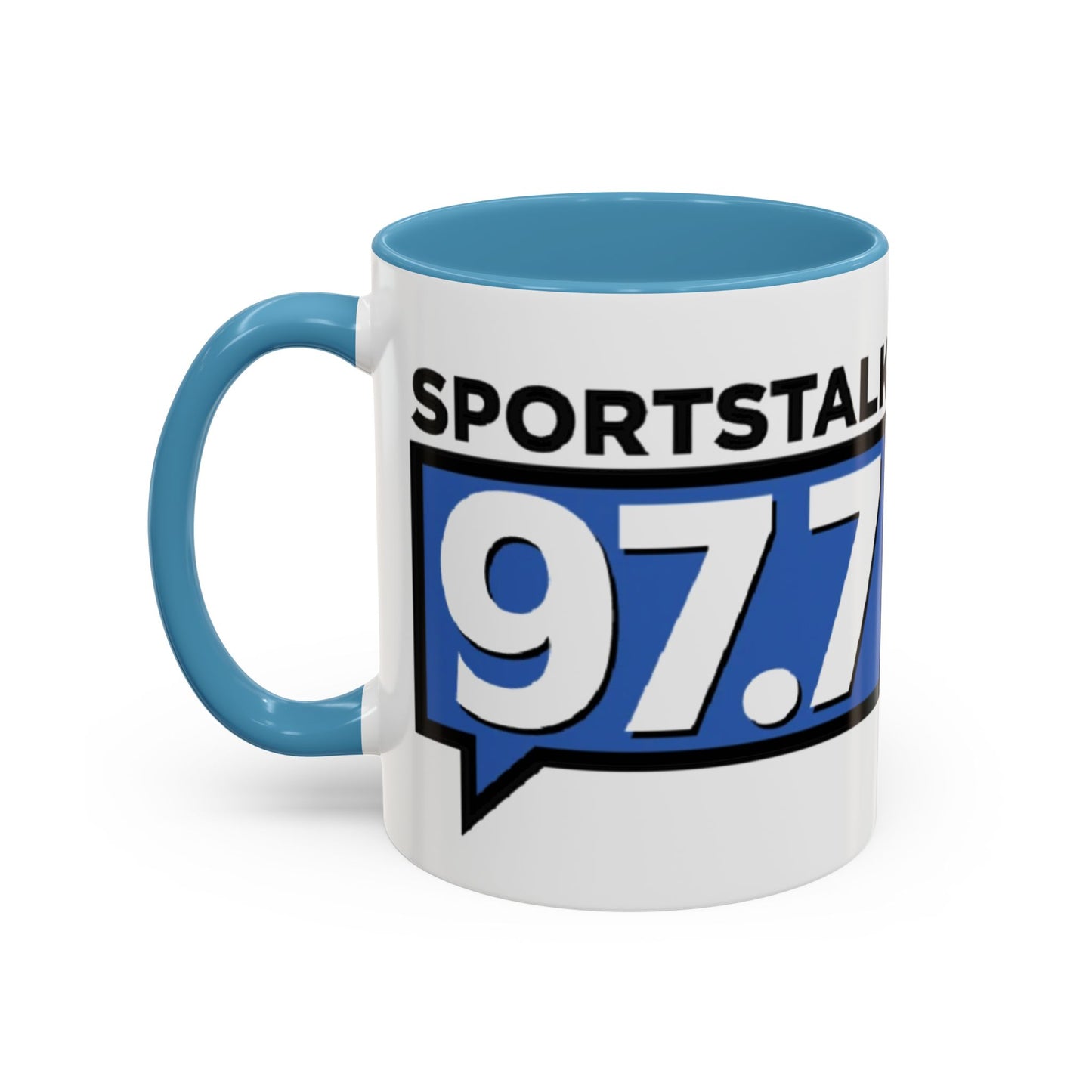 Sports Talk 97.7 Accent Coffee Mug