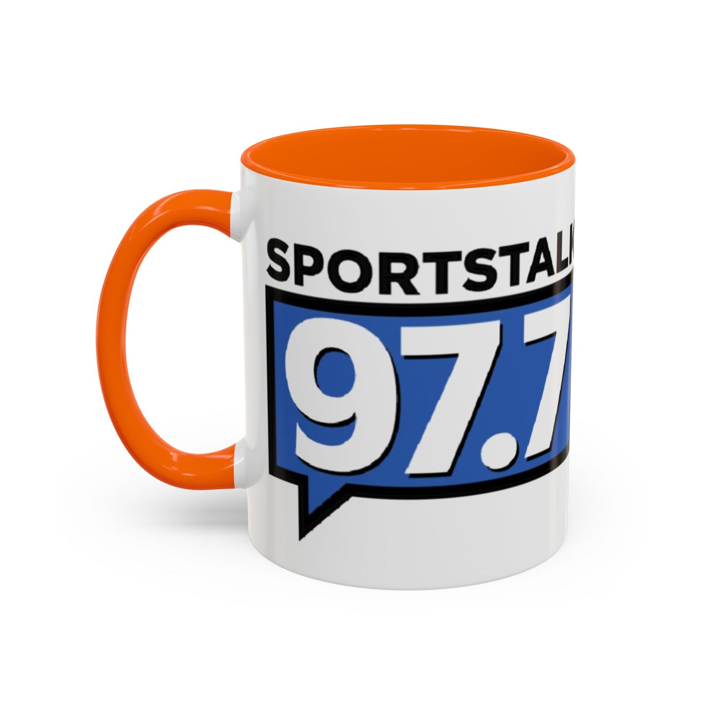 Sports Talk 97.7 Accent Coffee Mug
