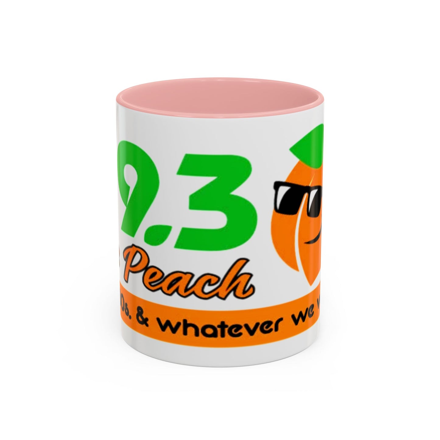 The Peach 99.3 Accent Coffee Mug