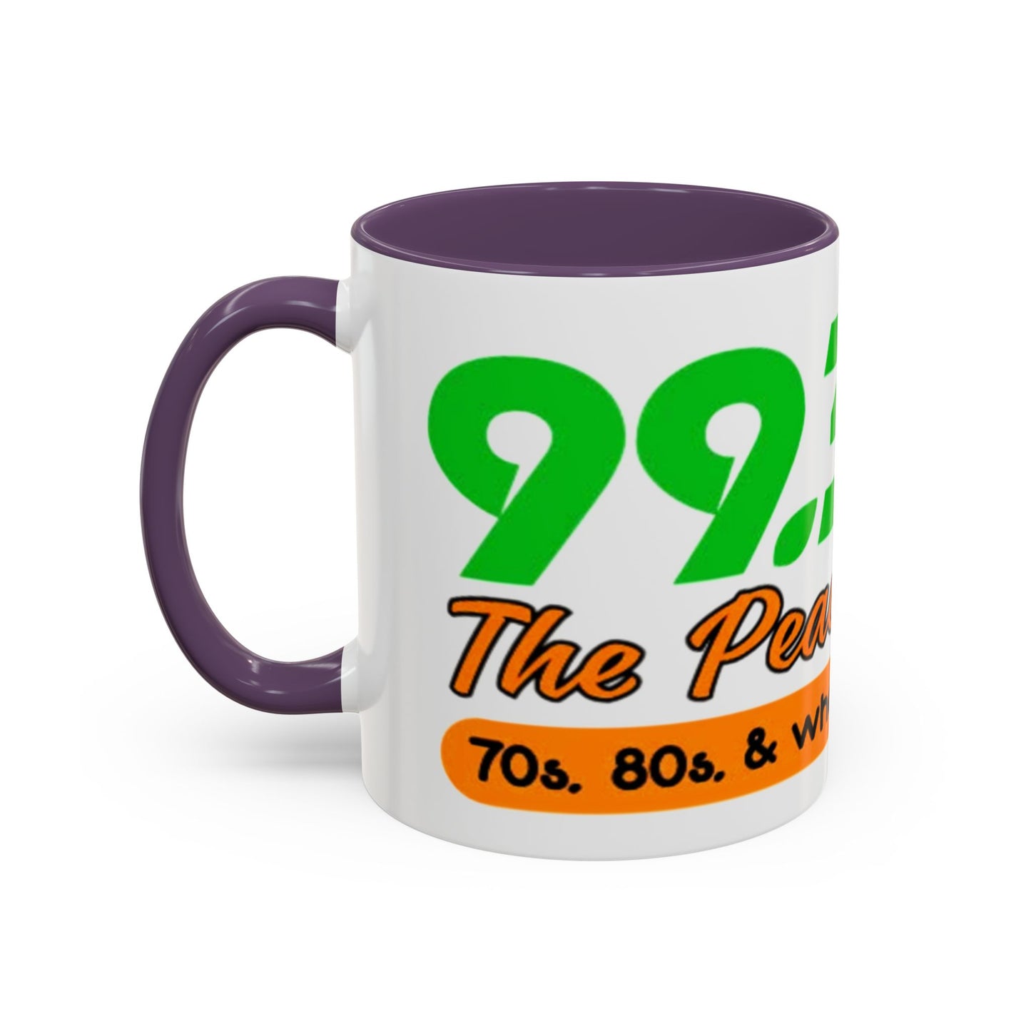 The Peach 99.3 Accent Coffee Mug