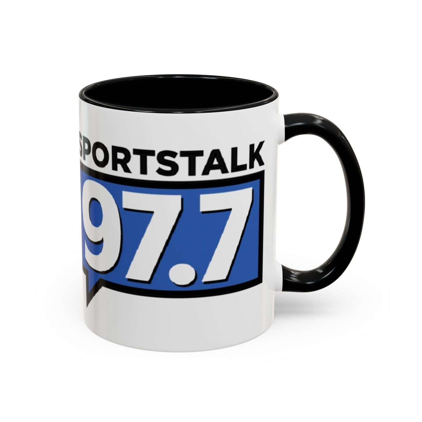 Sports Talk 97.7 Accent Coffee Mug