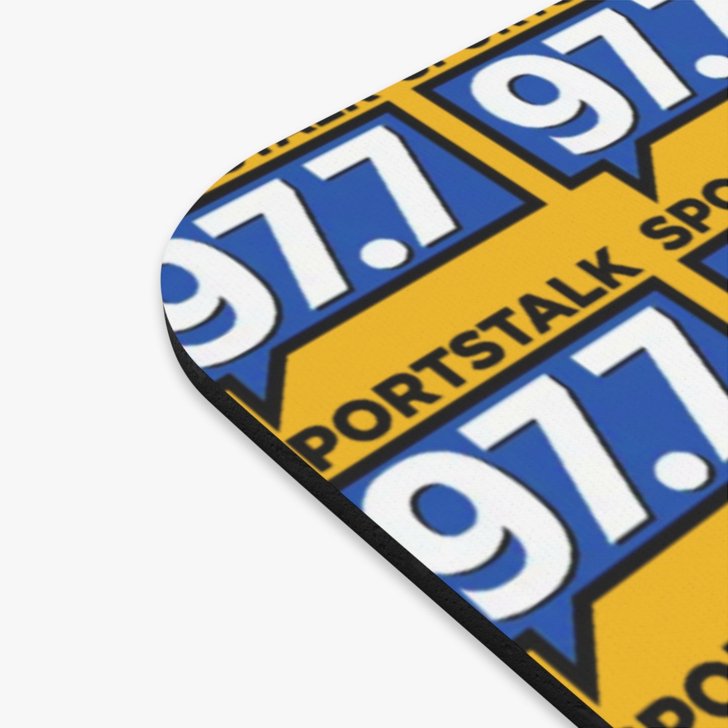 Sports Talk 97.7 Yellow Mouse Pad