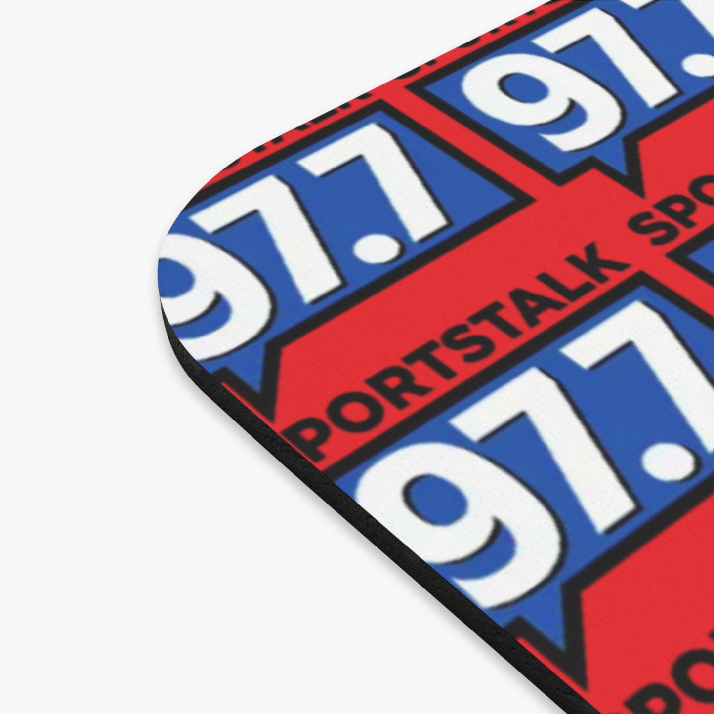 Sports Talk 97.7 Red Mouse Pad