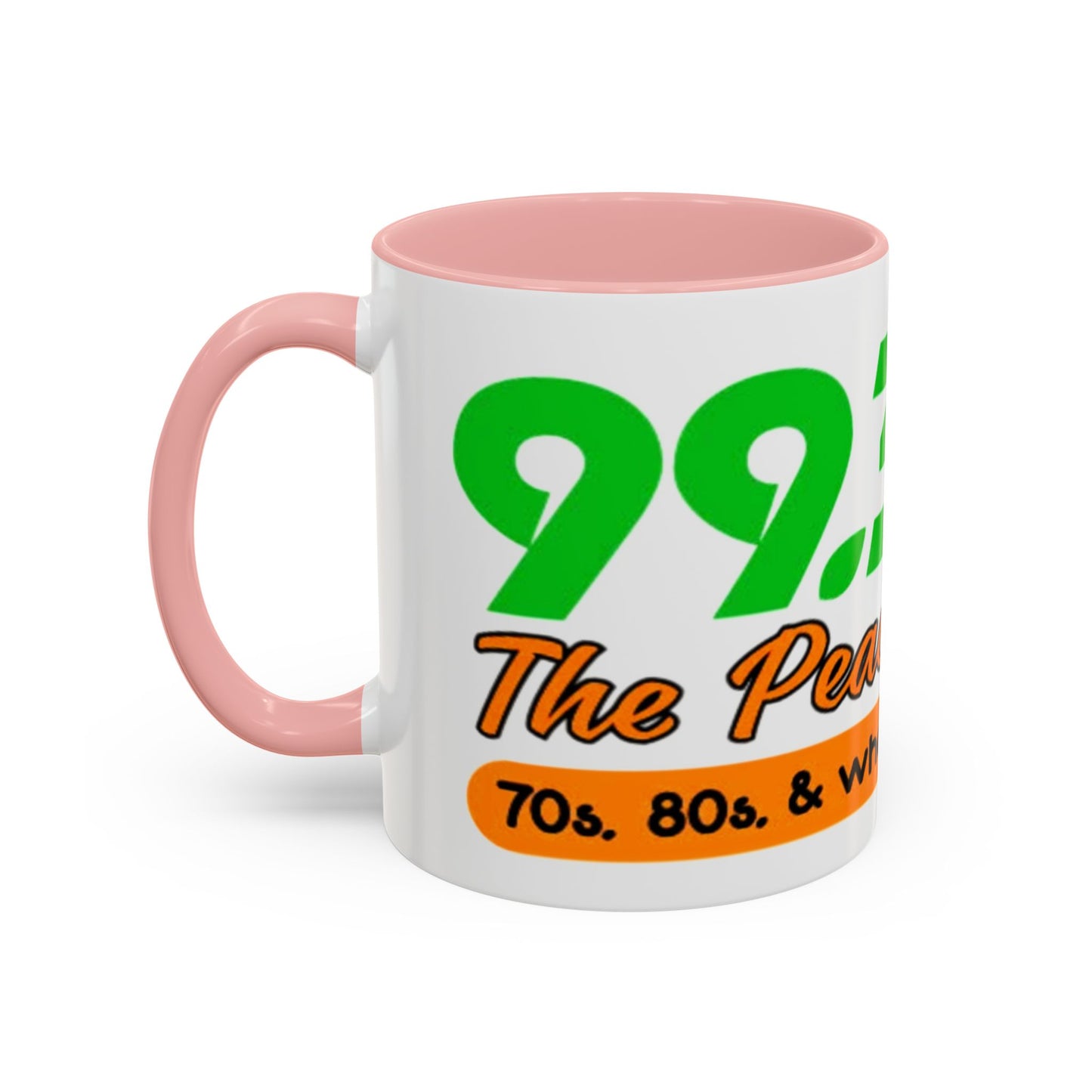 The Peach 99.3 Accent Coffee Mug