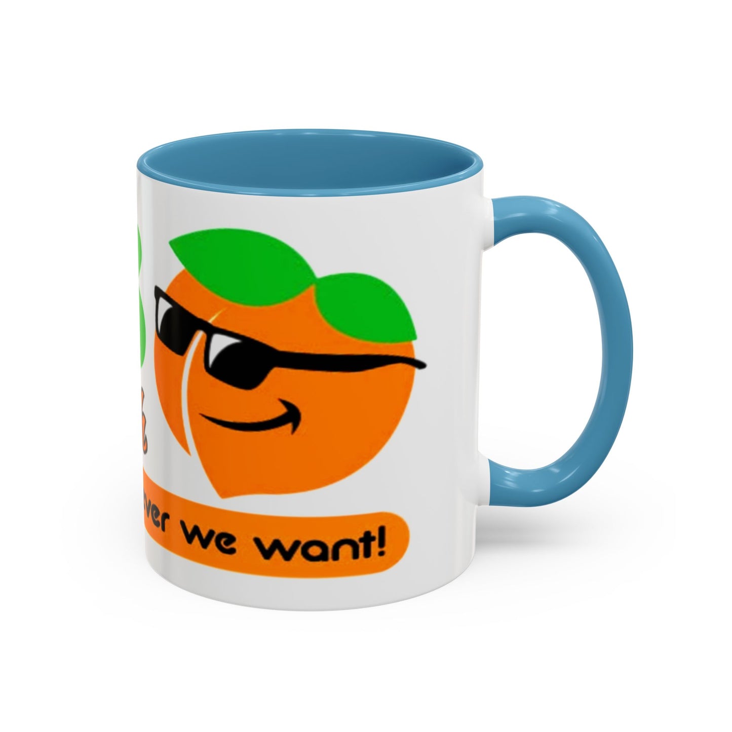 The Peach 99.3 Accent Coffee Mug