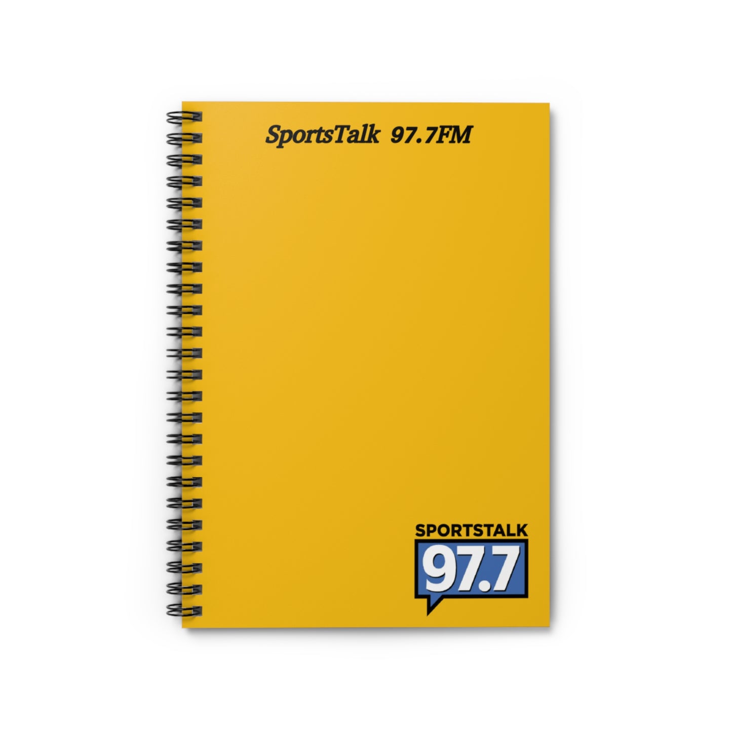 Sports Talk 97.7 (Yellow) Notebook
