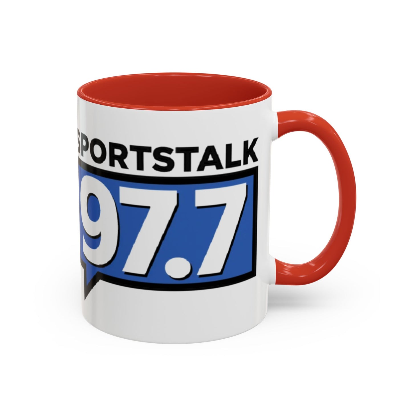 Sports Talk 97.7 Accent Coffee Mug