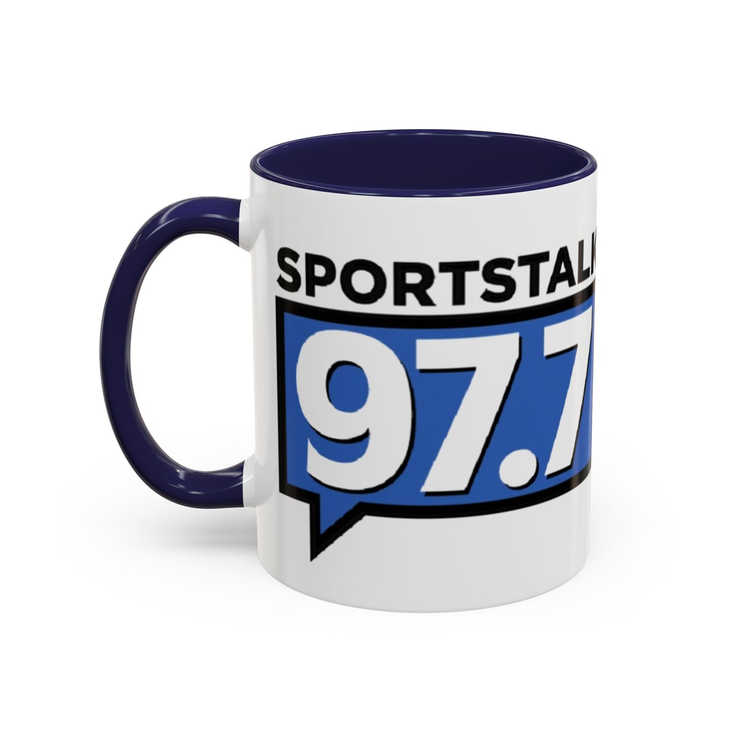 Sports Talk 97.7 Accent Coffee Mug