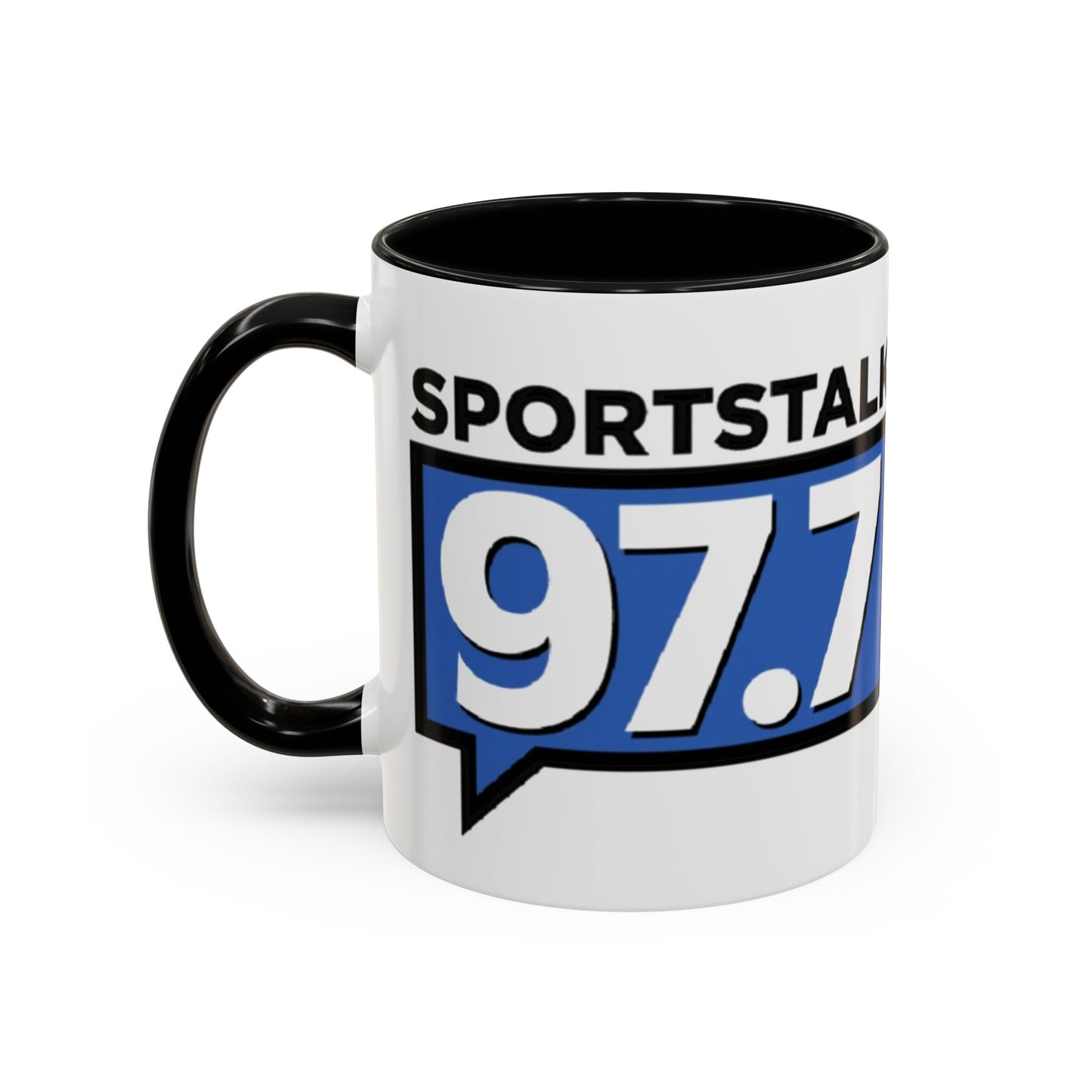 Sports Talk 97.7 Accent Coffee Mug