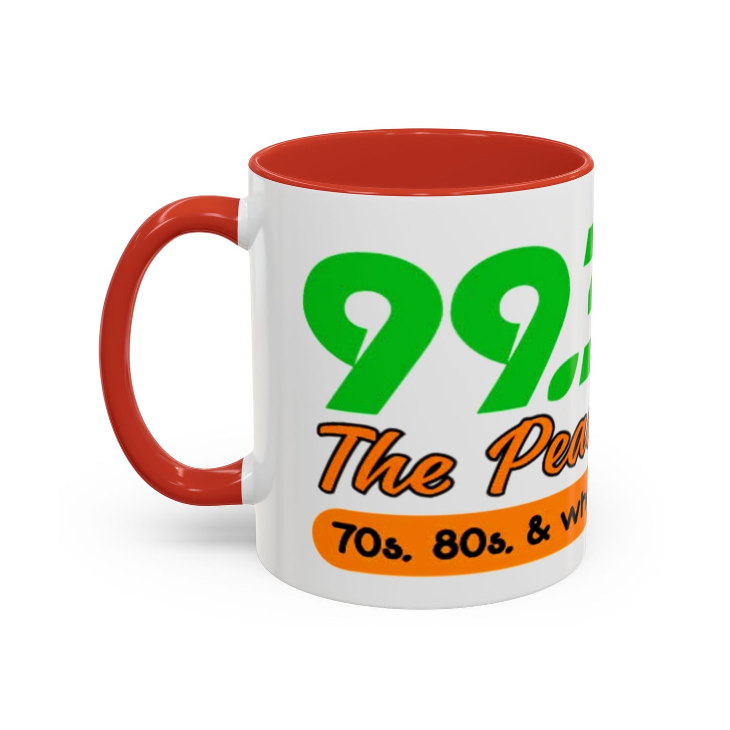 The Peach 99.3 Accent Coffee Mug