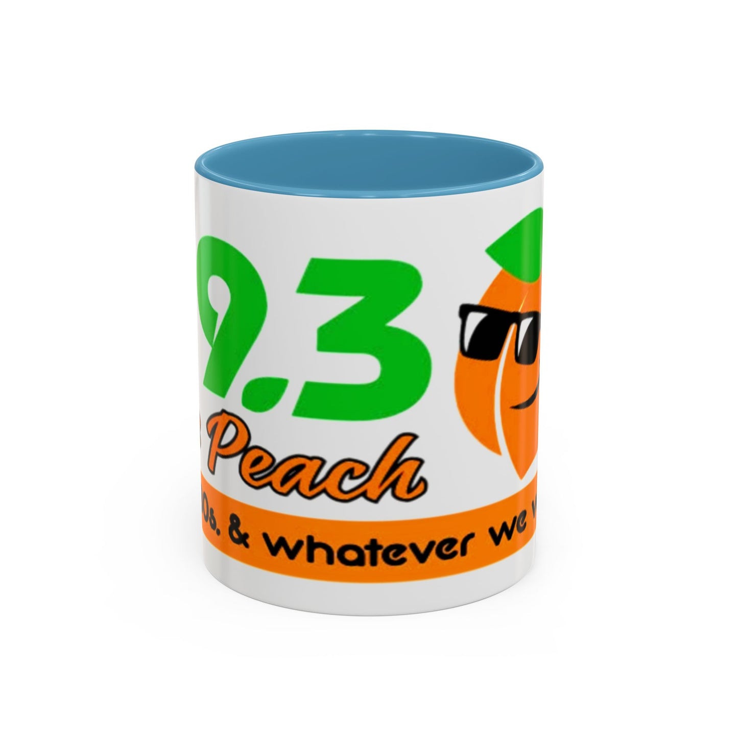 The Peach 99.3 Accent Coffee Mug
