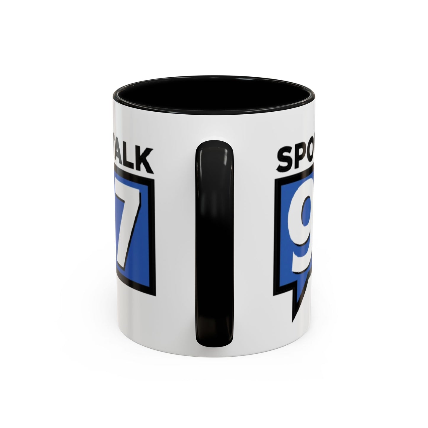 Sports Talk 97.7 Accent Coffee Mug