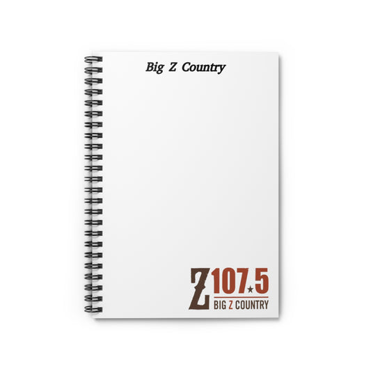 Big Z Country Notebook