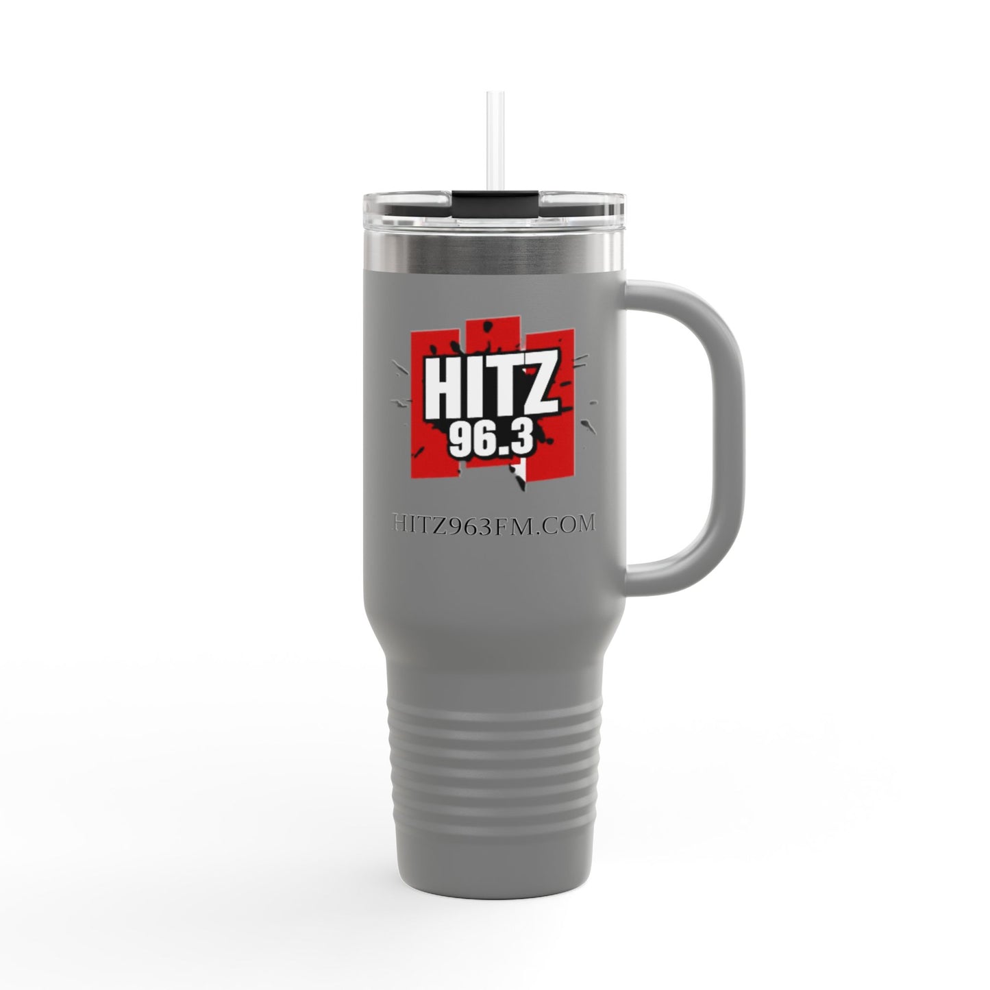 Hitz 96.3 Custom Insulated Travel Mug - 40oz